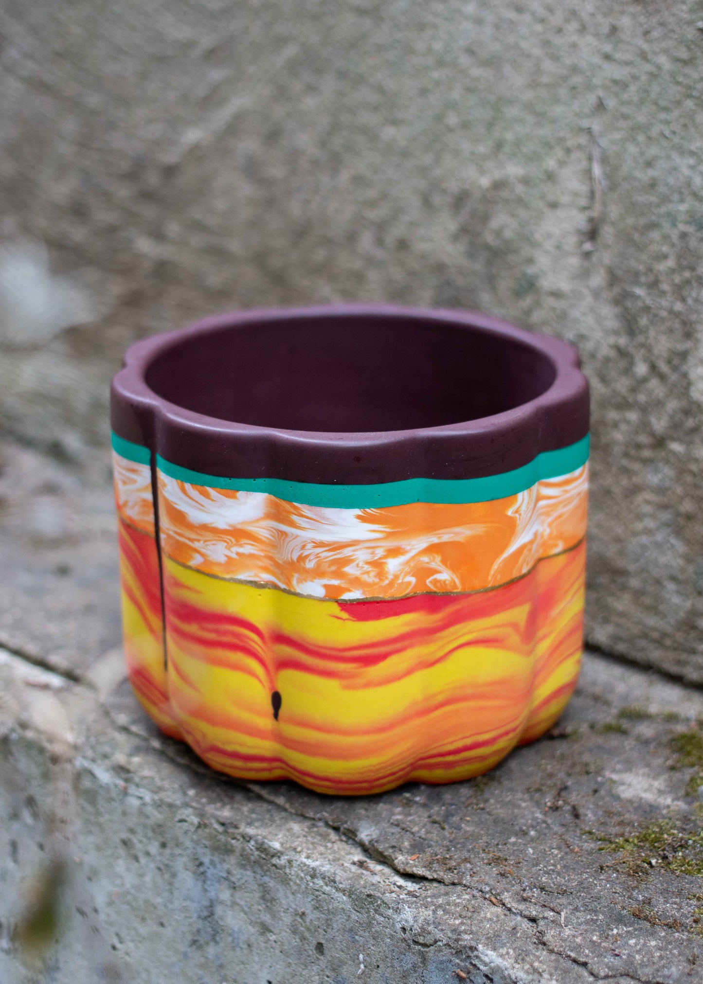Marble bumpy planter (Copy)