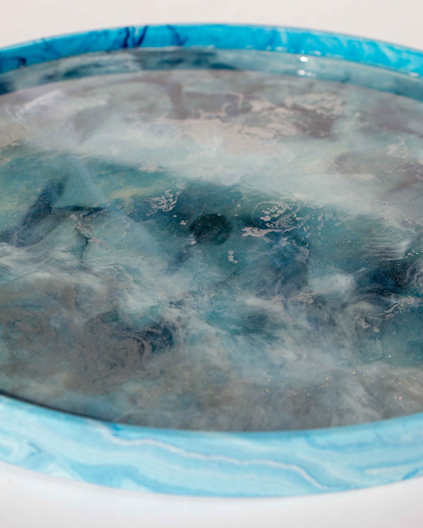 'Ethereal' large circular tray