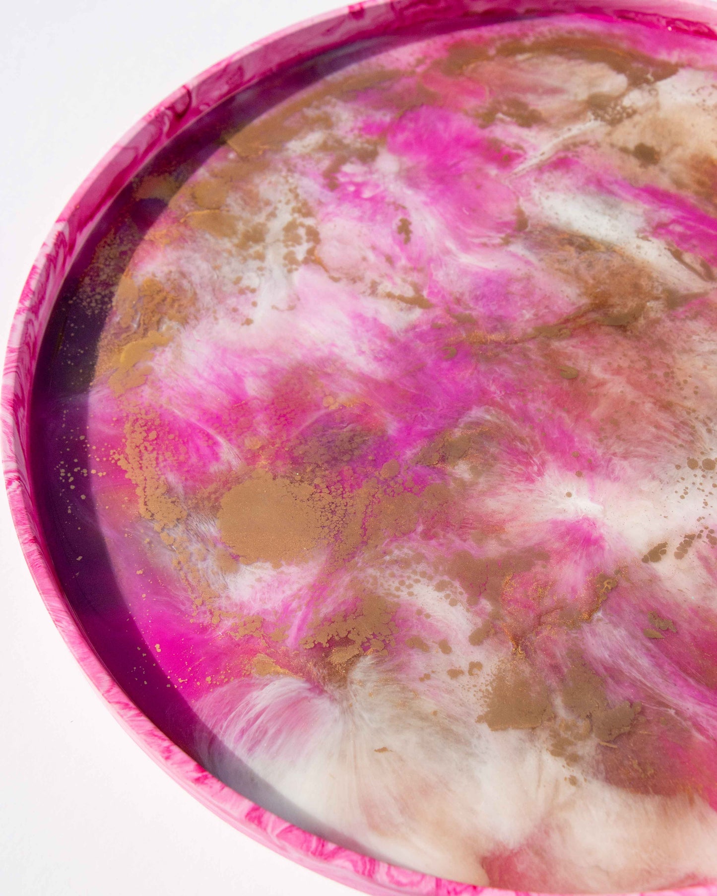 'Ethereal' large circular tray