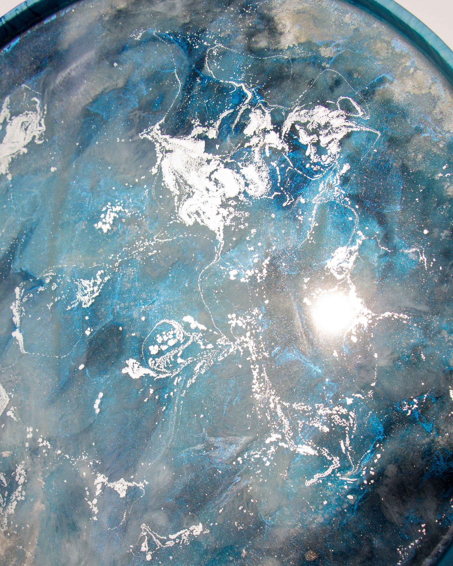 'Ethereal' large circular tray