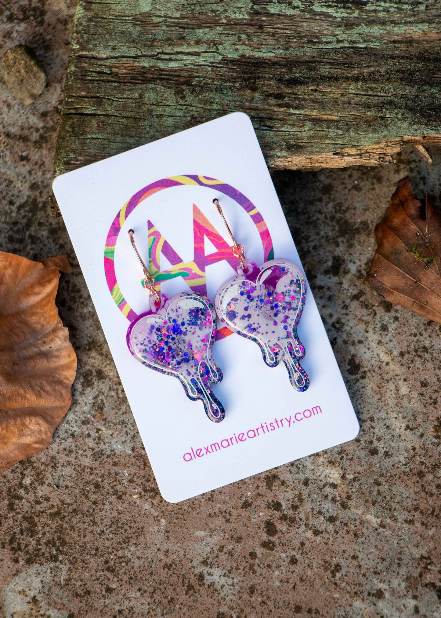 'Heartsick' earrings