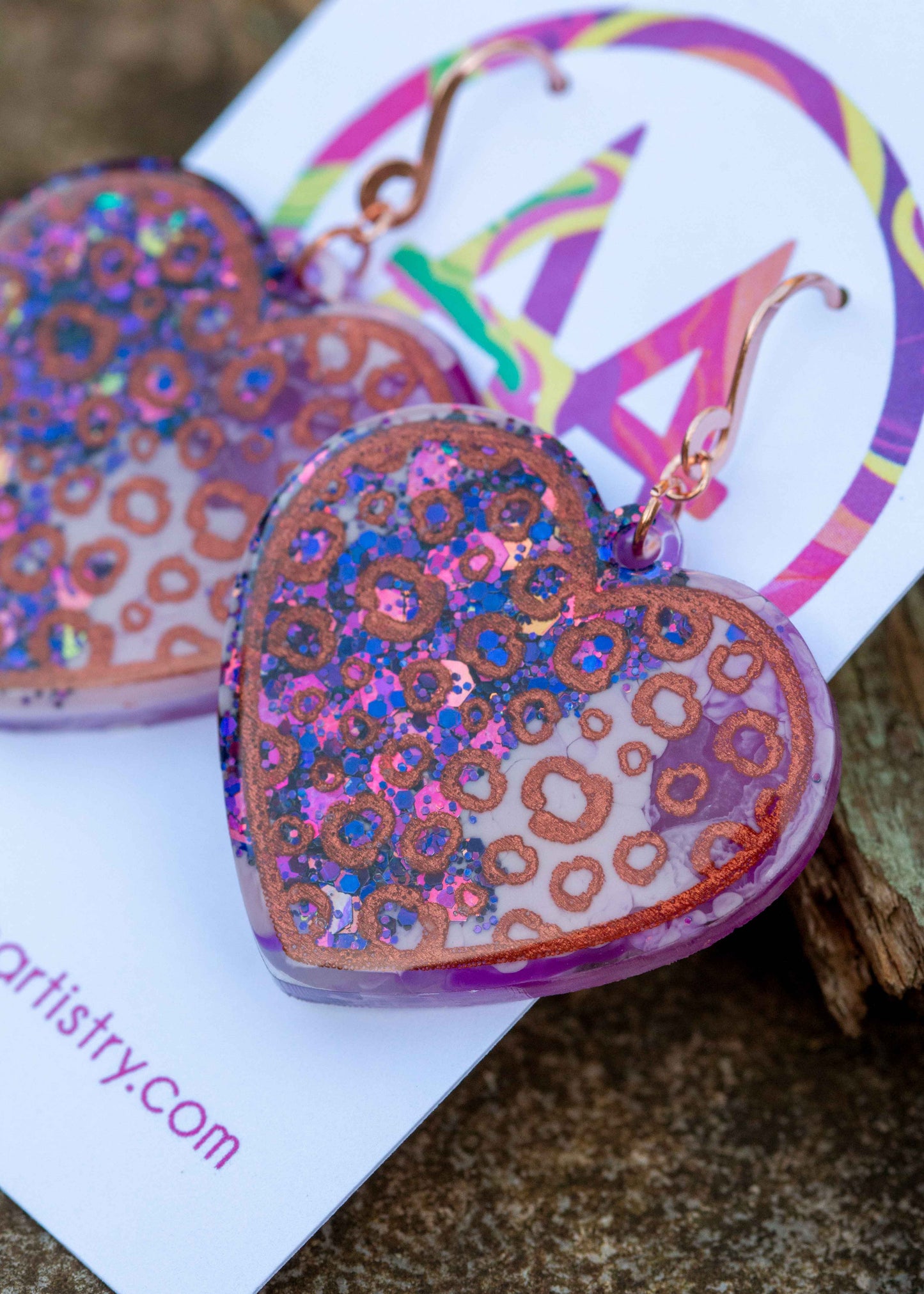'Feral' earrings