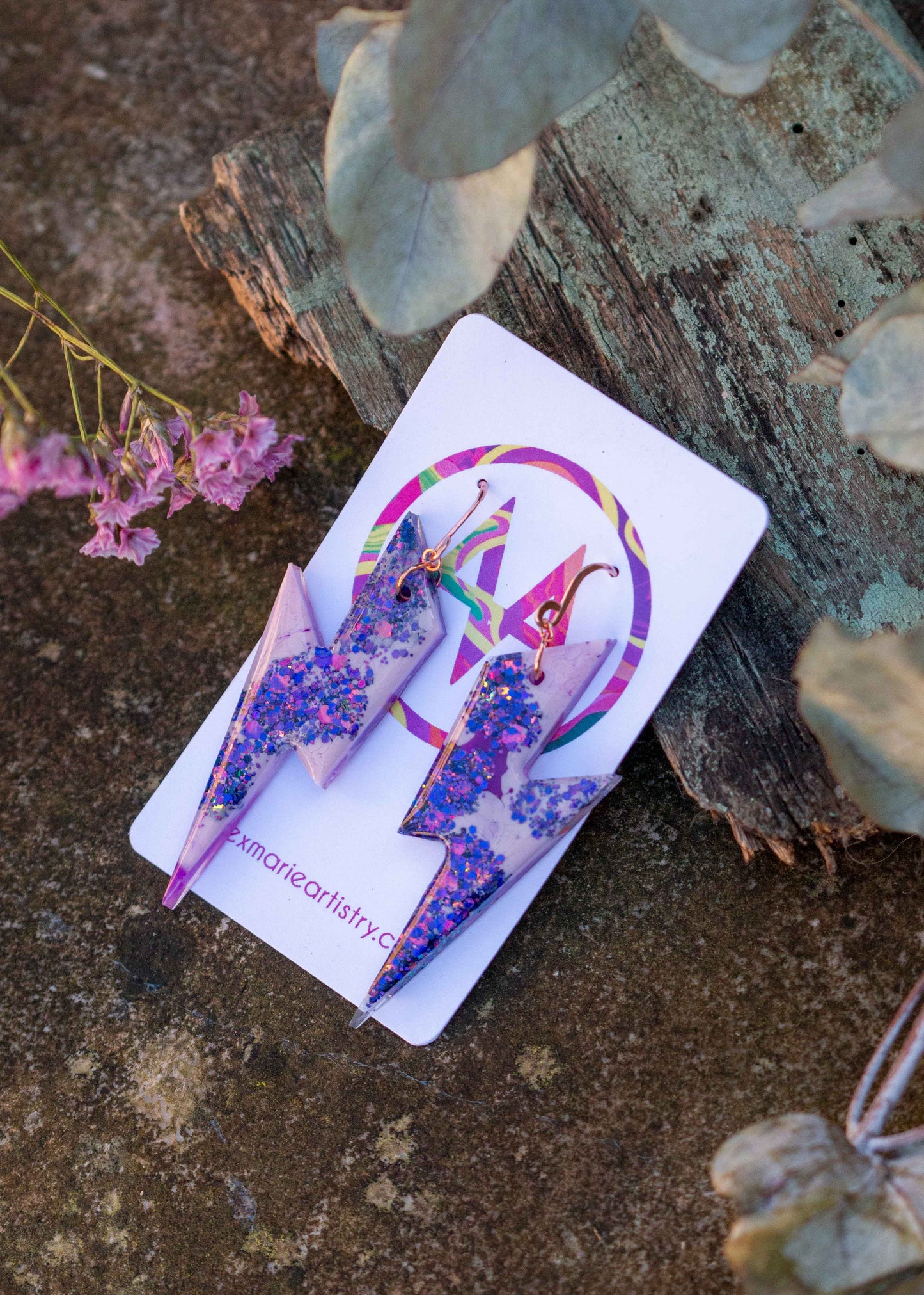 'Bolt' earrings
