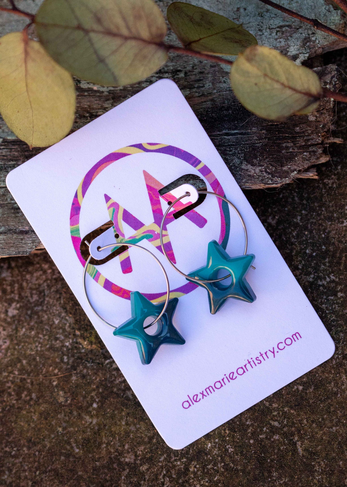 Star earrings