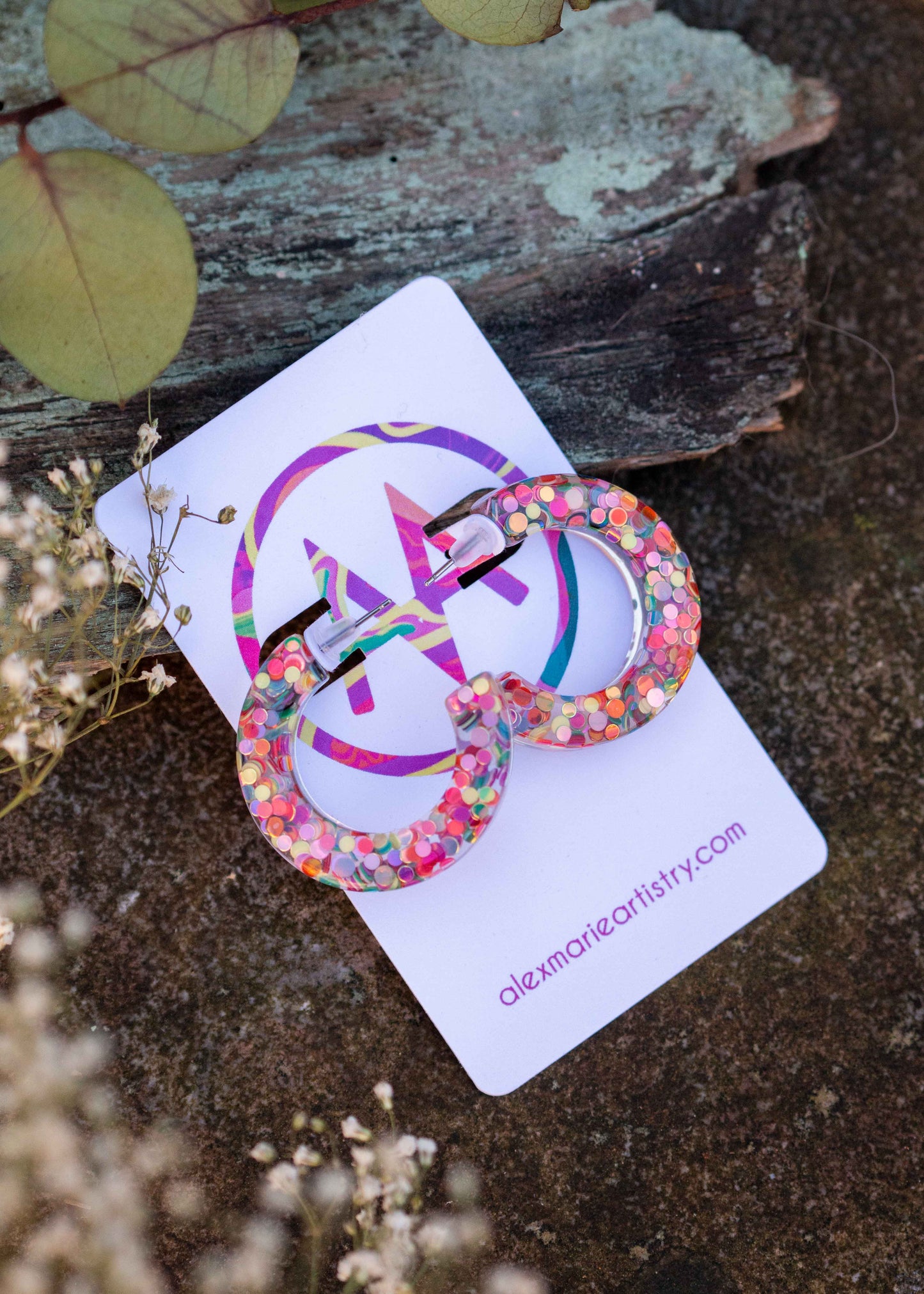 Confetti hoops