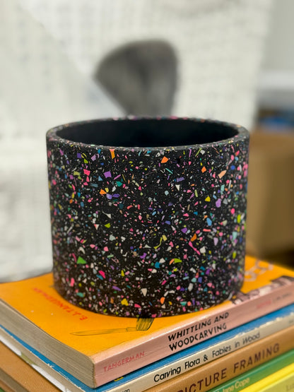 Medium terrazzo planter