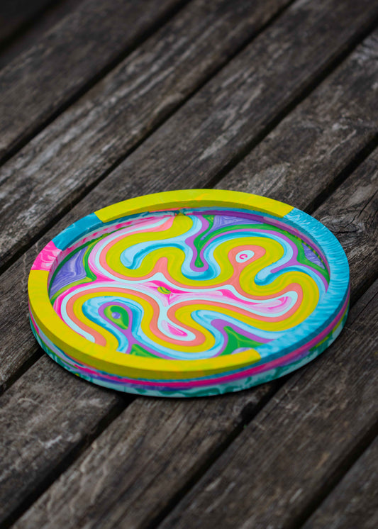 Large circular Fusion tray