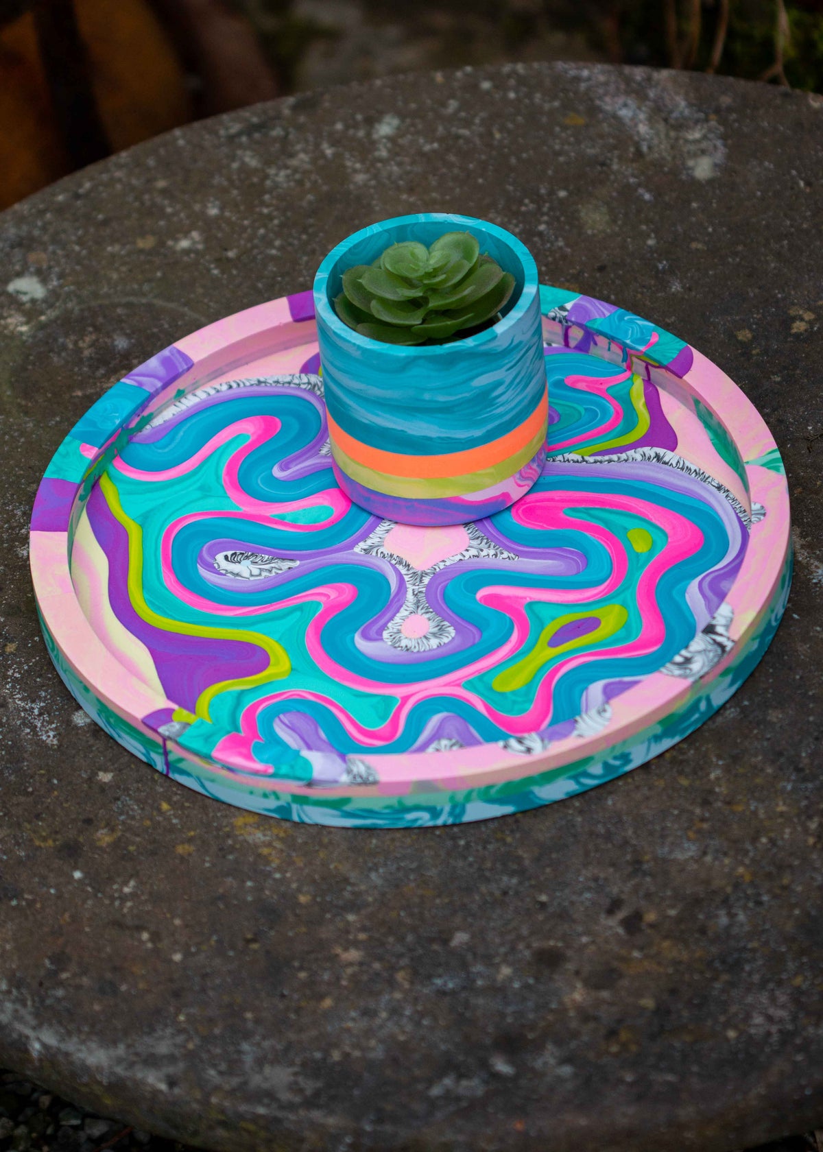 XL circular Fusion tray
