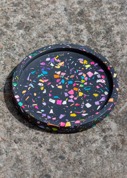 Medium chunky terrazzo tray