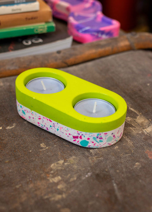 NO WASTE tealight holder
