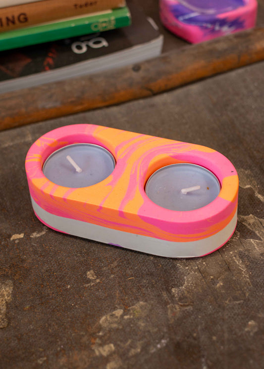 NO WASTE tealight holder
