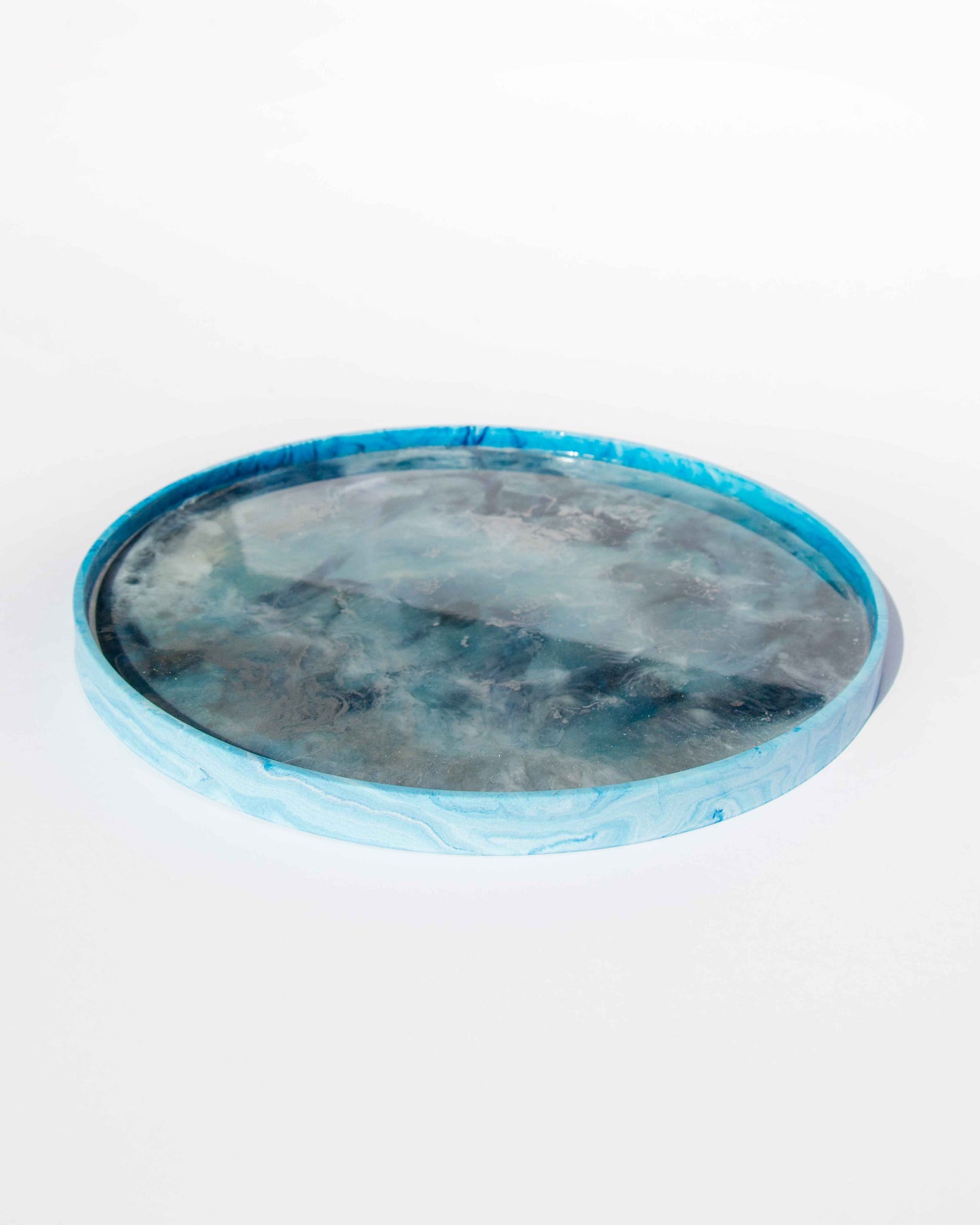 'Ethereal'  large circular tray