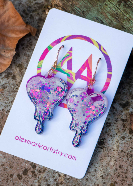'Heartsick' earrings