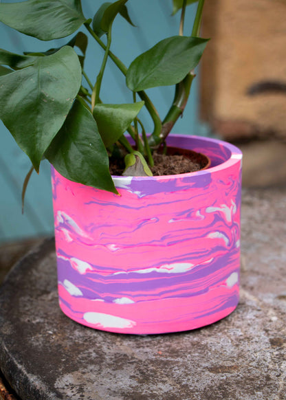 'Wisteria' medium planter