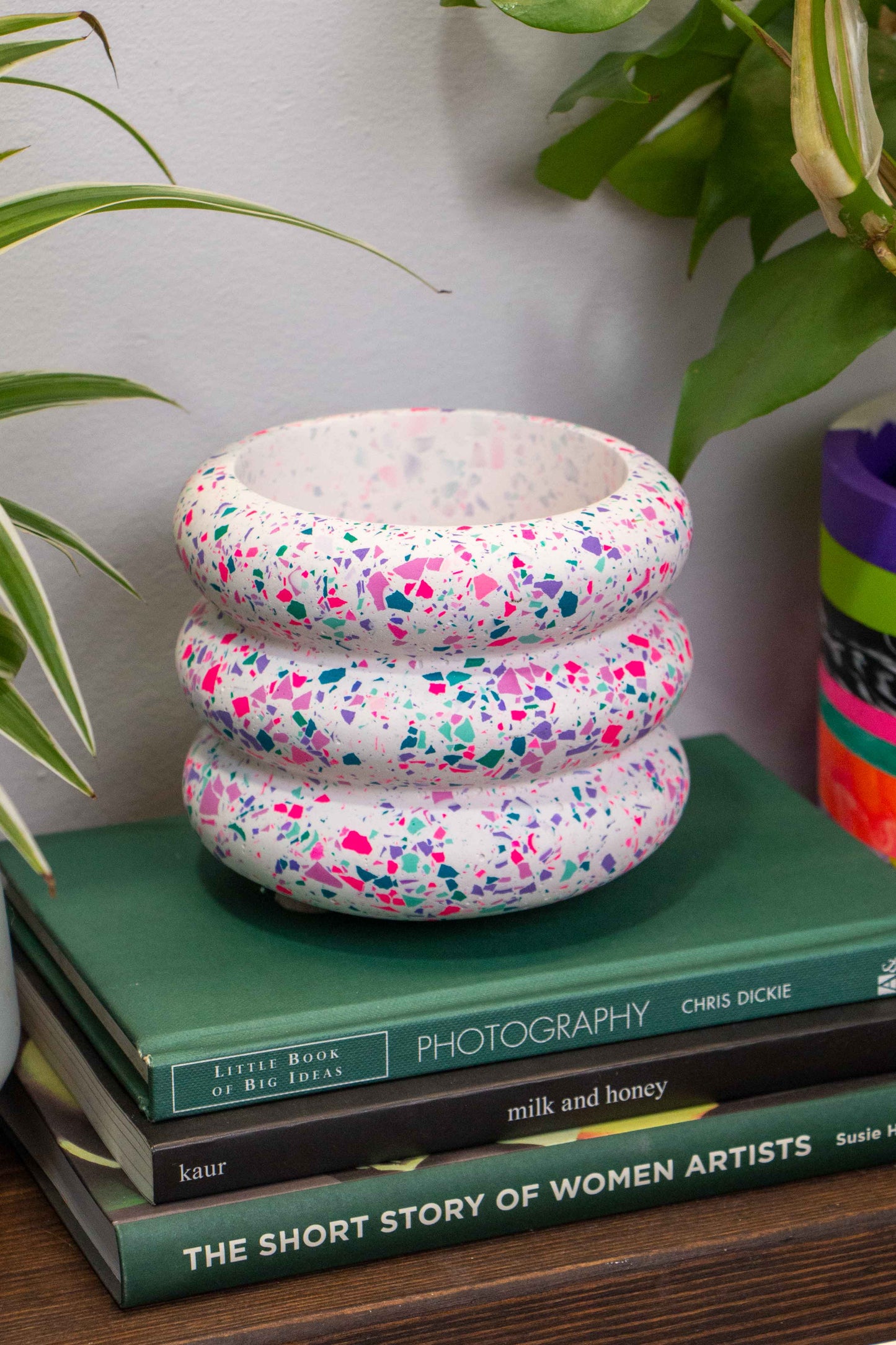 Terrazzo bubble planter
