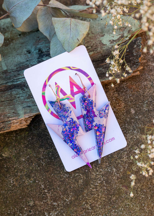 'Bolt' earrings