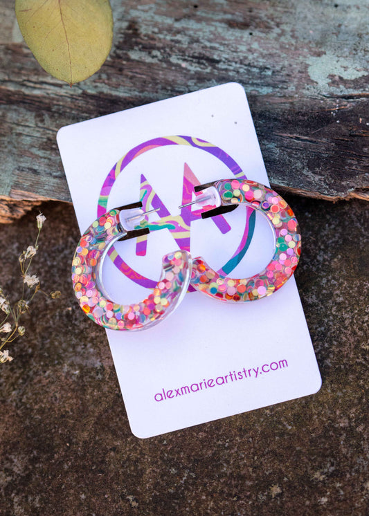 Confetti hoops