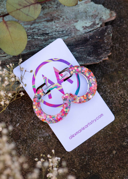 Confetti hoops