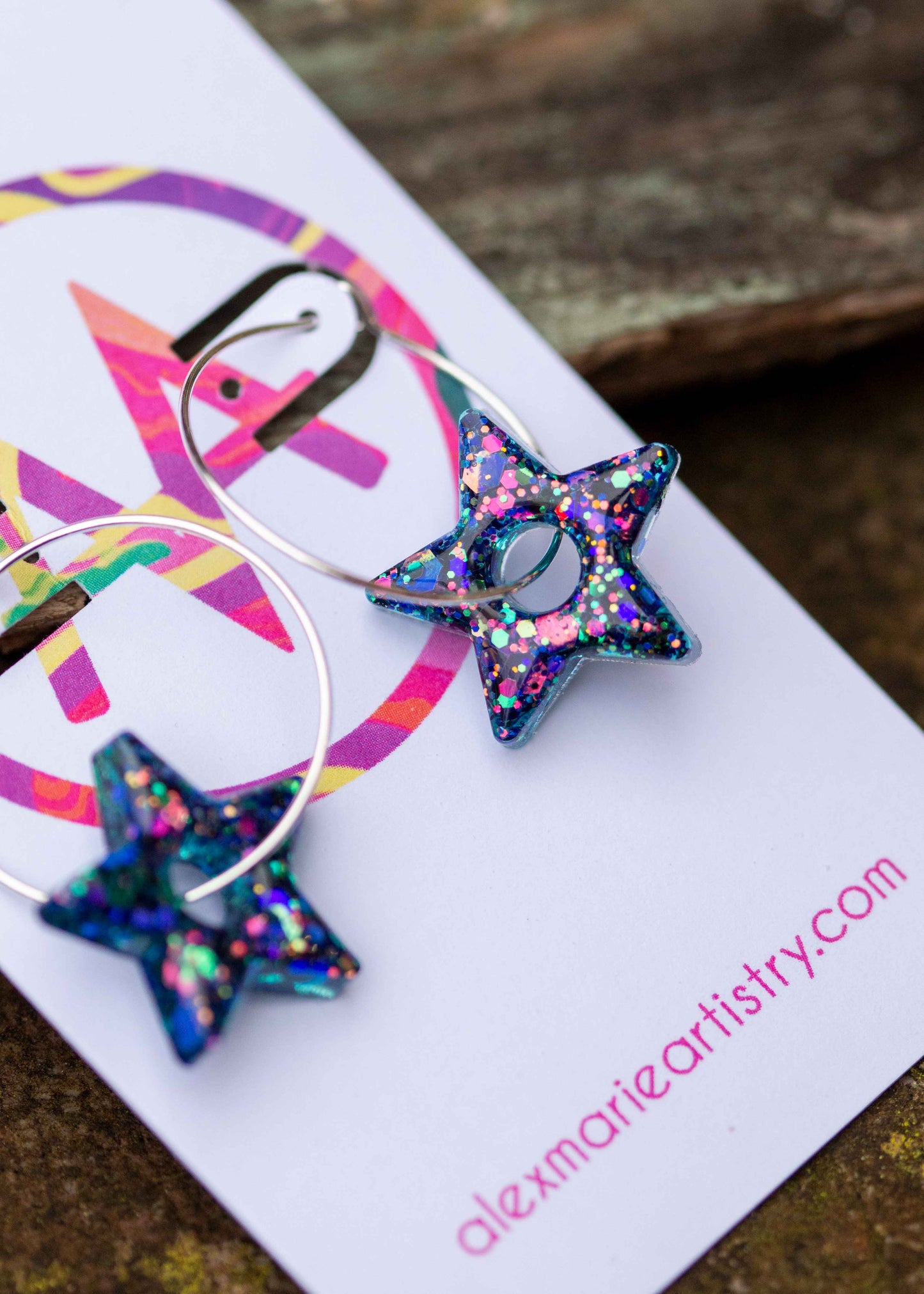 Star earrings