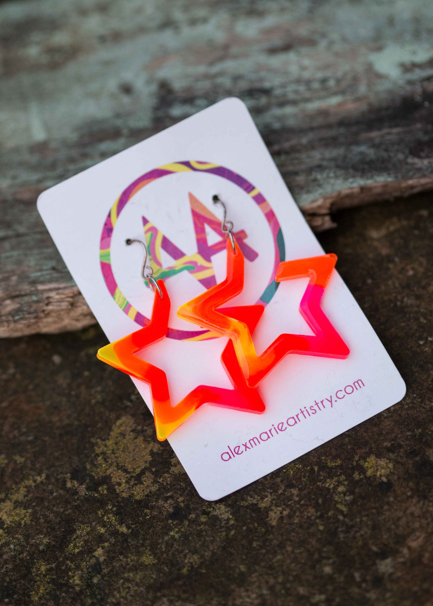 'Star' earrings - seconds