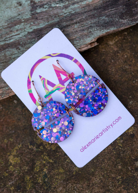 Geometrical earrings - seconds