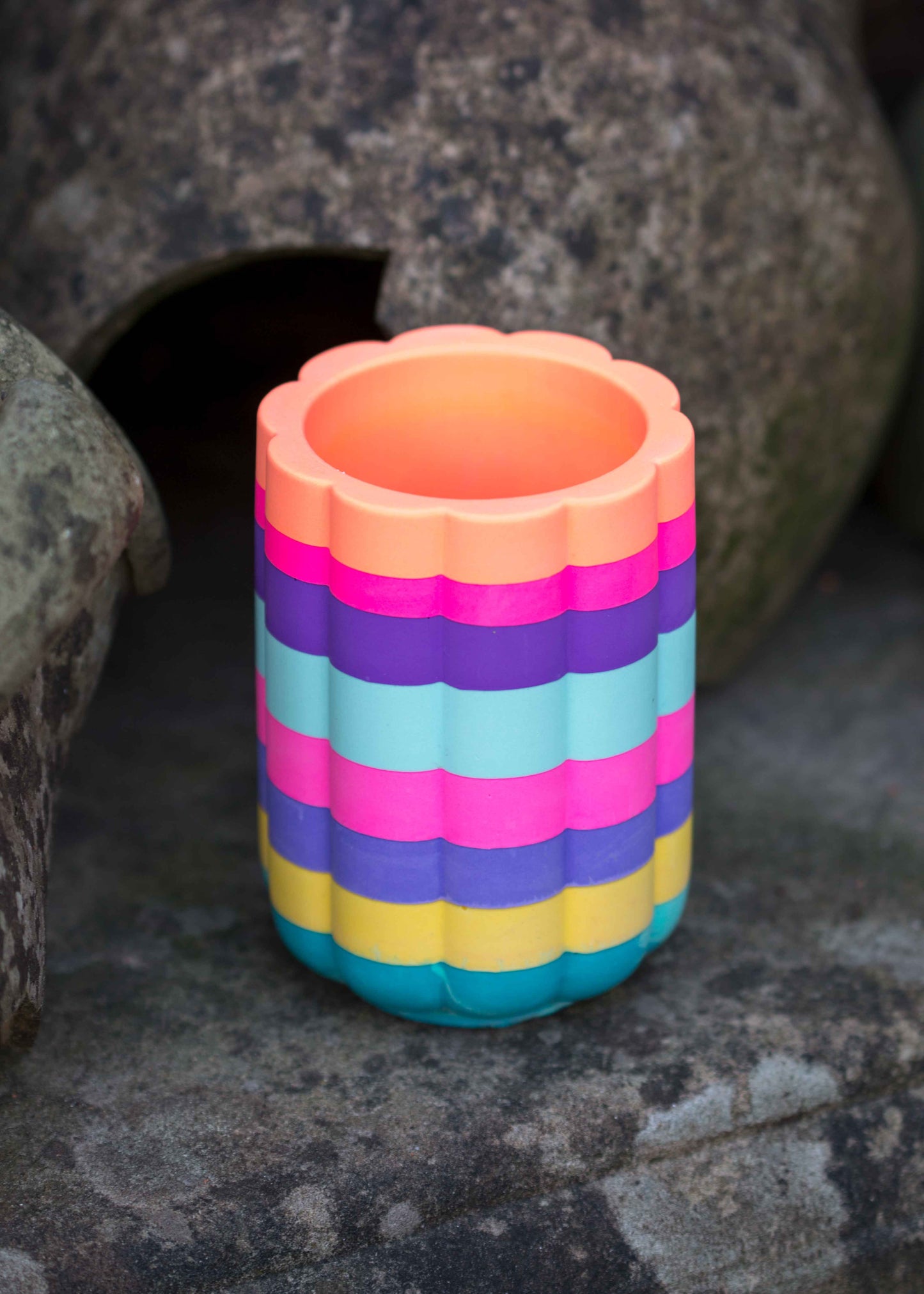 NO WASTE bumpy vessel