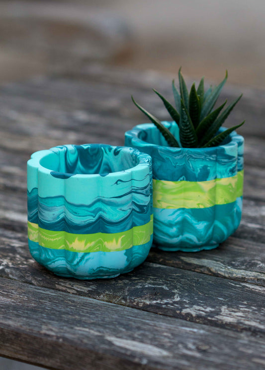 NO WASTE small bumpy planter